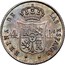 Spain 4 Reales 1852 KM# 600.2 Kingdom Decimal Coinage REINA DE LAS ESPAÑAS 4RS coin reverse