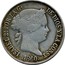 Spain 4 Reales 1860 KM# 608.3 Kingdom Decimal Coinage ISABEL 2A POR LA GRACIA DE DIOS Y LA CONST 1860 coin obverse