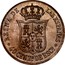 Spain 40 Centimos Isabel II 1868 (68) KM# 628.2 REINA DE LAS ESPAÑAS 40 CENTS DE ESCO coin reverse