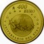 Spain 400 Euro Juan Carlos I 2007 Proof KM# 1128 M 400 EURO V ANIVERSARIO DEL EURO coin reverse