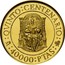 Spain 40000 Pesetas Philip II 1990 Proof KM# 878 QVINTO CENTENARIO M 40000 PTAS 500 coin reverse