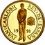 Spain 40000 Pesetas Imperial double eagle 1991 Proof KM# 900 JVAN CARLOS I REY DE ESPAÑA 19 91 coin obverse