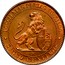 Spain 5 Centimos Provisional Government 1870 OM KM# 662 DOSCIENTAS PIEZAS EN KILOG CINCO CENTIMOS OM coin reverse