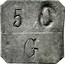 Spain 5 C Gratallops 1937 KM# 1 5 C G coin obverse