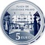 Spain 5 Euro Melilla - Menendez Pelayo square 2010 Proof KM# 1161 PLAZA DE MENÉNDEZ PELAYO 5 EURO coin reverse