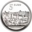 Spain 5 Euro Avila - Walled city 2010 Proof KM# 1157 5 EURO MURALLA DE ÁVILA coin reverse