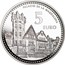 Spain 5 Euro Santander - La Magdalena Palace 2010 Proof KM# 1156 PALACIO DE LA MAGDALENA 5 EURO coin reverse