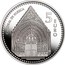 Spain 5 Euro Huesca - Cathedral 2010 Proof KM# 1154 CATEDRAL DE HUESCA 5 EURO coin reverse