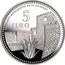Spain 5 Euro Almeria - Alcazaba 2010 Proof KM# 1153 CONJUNTO MONUMENTAL DE LA ALCAZABA 5 EURO coin reverse