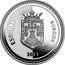 Spain 5 Euro Burgos - Cid and Cathedral 2011 Proof KM# 1242 ESPAÑA BURGOS PRIMA VOCE ET FIDE CAPUT CASTELLAE CAMERA REGIA M 2011 coin obverse