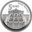Spain 5 Euro Castellon de La Plana - Main Theatre 2011 Proof KM# 1244 TEATRE PRINCIPAL 5 EURO coin reverse