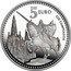 Spain 5 Euro Burgos - Cid and Cathedral 2011 Proof KM# 1242 5 EURO CID CAMPEADOR coin reverse