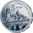 Spain 5 Euro Salamanca - Cathedrals and Roman Bridge 2012 Proof KM# 1270 CATEDRALES Y PUENTE ROMANO 5 EURO coin reverse