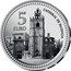 Spain 5 Euro Palencia - Cathedral 2012 Proof KM# 1268 CATEDRAL DE PALENCIA 5 EURO coin reverse