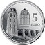 Spain 5 Euro Lleida - Seu Vella 2012 Proof KM# 1265 SEU VELLA 5 EURO coin reverse