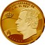 Spain 5 Euro 75th Anniversary of His Majesty the King Juan Carlos 2013 Proof KM# 1282 75º ANIVERSARIO DE S.M. EL REY 7 5 ESPAÑA 2013 coin obverse