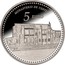 Spain 5 Euro Monastery of Yuste - Caceres 2014 Proof KM# 1324 5 EURO MONASTERIO DE YUSTE coin reverse