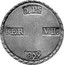 Spain 5 PS Taraggona 1809 Small 0 KM# 8 5 PS FER VII 1809 coin obverse