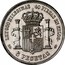 Spain 5 Pesetas Amadeo I 1871 (73) DE-M KM# 666 5 PESETAS LEY 900 MILESIMAS 40 PIEZAS EN KILOG PLUS ULTRA coin reverse