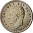 Spain 5 Pesetas FIFA World Cup 1975 (80) KM# 811 JUAN CARLOS I REY DE ESPAÑA 1975 coin obverse