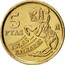 Spain 5 Pesetas Islas Baleares 1997 KM# 981 5 PTAS M ISLAS BALEARES coin reverse