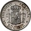 Spain 50 Centimos Alfonso XII 1880 (80) MS-M KM# 685 50 CENT. REY CONSTL DE ESPAÑA M S M coin reverse