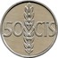 Spain 50 Centimos Juan Carlos I 1975 (76) Proof KM# 805 50 CTS coin reverse