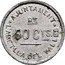 Spain 50 Cts AMETLLA DEL VALLES (1937) KM# 2.1 coin obverse