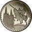 Spain 50 Euro The Song of My Cid 2007 Proof KM# 1138 ESPAÑA 2007 coin obverse