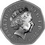 UK 50 Pence 40th anniversary of the 50 Pence 2009  Proof ELIZABETH II D G REG F D 2009 IRB coin obverse
