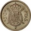 Spain 50 Pesetas Juan Carlos I 1975 (76) Proof KM# 809 1976 50 PTAS coin reverse