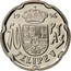 Spain 50 Pesetas Felipe V 1996 KM# 963 19 96 50 PTAS FELIPE V coin reverse