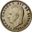 Spain 50 Pesetas (Juan Carlos I) KM# 825 JUAN CARLOS I REY DE ESPAÑA 1983 coin obverse