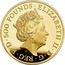 UK 500 Pounds Britannia and the Lion 2021 ELIZABETH II D G REG F D 500 POUNDS JC coin obverse