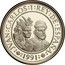 Spain 5000 Pesetas Pizarro and Atahualpa 1991 Proof KM# 893 JVAN CARLOS I REY DE ESPAÑA 1991 coin obverse
