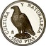 Spain 5000 Pesetas Imperial Eagle 1994 Proof KM# 942 CULTURA Y NATURALEZA 5000 PTAS coin reverse