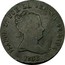 Spain 8 Maravedis Isabel II 1836 KM# 512.3 ISABEL 2A POR LA GRACIA DE DIOS 1836 coin obverse