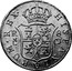 Spain 8 Reales Ferdinand VII 1814 CJ KM# 466.2 HISPANIARUM REX 8 R C CJ coin reverse