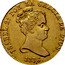 Spain 80 Rs 1836 BA PS KM# 577.1 Milled Real Coinage ISABEL 2A POR LA GRACIA DE DIOS 1836 coin obverse
