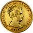 Spain 80 Rs KM# 577.3 Milled Real Coinage ISABEL 2A POR LA GRACIA DE DIOS 1836 coin obverse