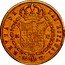 Spain 80 Rs (Isabel II) KM# 578.2 REYNA DE LAS ESPAÑAS M CL 80 RS coin reverse
