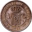 Spain 1 C Alfonso XIII 5th portrait 1911 (1) PC-V KM# 731 REY CONSTL DE ESPAÑA 1 C P C 1912 V coin reverse