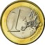 Spain Euro Juan Carlos I 2007 (M) Proof KM# 1073 1 EURO LL coin reverse