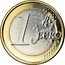 Spain Euro Philip VI 2019 M KM# 1327 1 EURO LL coin reverse