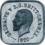 Australia Half Penny George V Kookaburra Pattern - Type 1 1920  Pattern KM# Pn13a GEORGIVS V D G BRITT OMN REX 1920 coin obverse