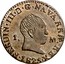 Spain 1 M Fernando VII 1825 PP KM# 121 FERDIN III D G NAVARRAE REX 1 M 1825 coin obverse