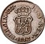 Spain Ochavo Catalonia 1813 KM# 118 FERDIN VII HISP REX 1813 coin obverse