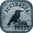 Australia One Penny George V Kookaburra Pattern - Type 6a 1919  Pattern KM# Pn11a AUSTRALIA ONE PENNY coin reverse