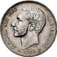Spain Peseta Alfonso XII 1885 (85) MS-M KM# 686 ALFONSO XII POR LA G DE DIOS 1883 coin obverse