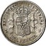 Spain Peseta Alfonso XIII 1893 (93) PG-L KM# 702 REY CONSTL.DE ESPAÑA P G UNA PESETA L coin reverse
